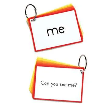 eeBoo 100 Sight Words Level 1 Flash Cards for Kids