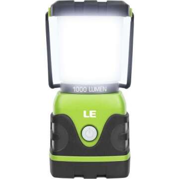 Waterproof 1000LM LED Camping Lantern for Outdoor Use