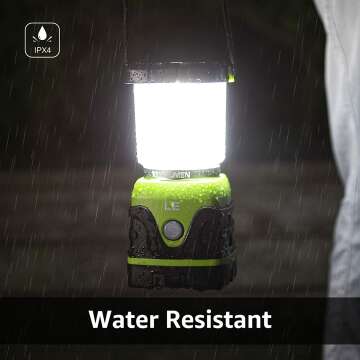 Waterproof 1000LM LED Camping Lantern for Outdoor Use