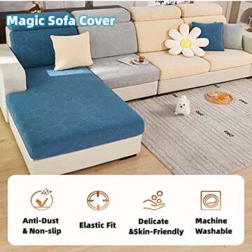 Disayu Magic Sofa Covers for All Sectional Sofas