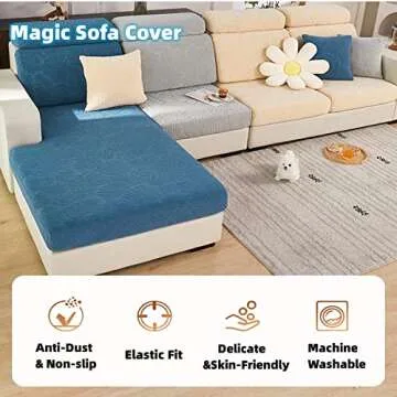 Disayu Magic Sofa Covers for All Sectional Sofas
