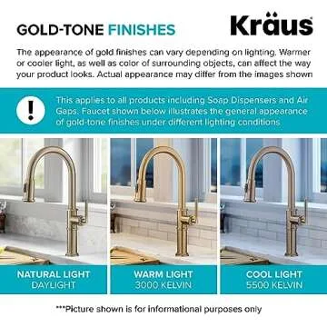 Kraus Oletto Antique Bronze Single Handle Kitchen Faucet