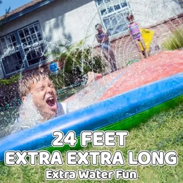 JAMBO Slip Splash Slide for Fun Family Summer