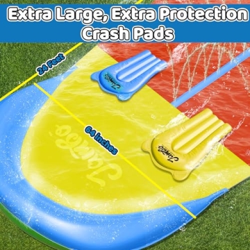 JAMBO Slip Splash Slide for Fun Family Summer