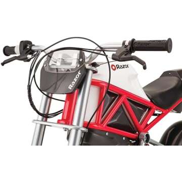 Razor RSF650 Electric Bike for Ages 16+ - 36V Rechargeable battery, Up to 17 MPH and 50 mins of Ride Time, for Riders up to 220 lbs