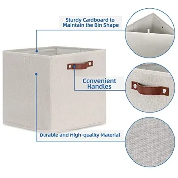 Stylish Temary Fabric Storage Cubes for Organized Spaces
