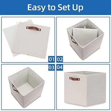 Stylish Temary Fabric Storage Cubes for Organized Spaces