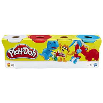 Play-Doh B6508 Classic Colors 4 Pack for Kids Fun