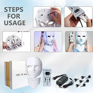 Rejuvenate Skin with LED Face Mask Therapy - 7 Colors