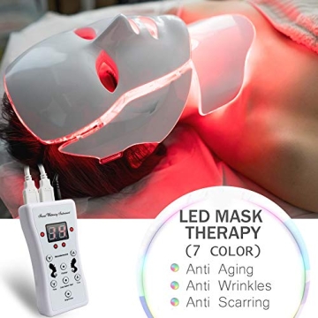 Rejuvenate Skin with LED Face Mask Therapy - 7 Colors