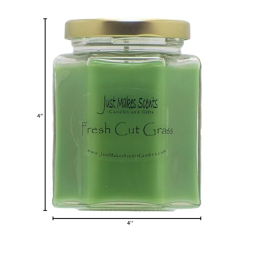 Fresh Cut Grass Scented Soy Candle | Eco-Friendly 8 oz