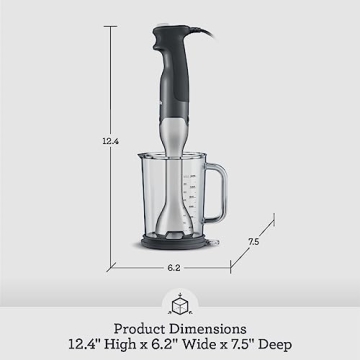 Breville BSB510XL Immersion Blender for Effortless Blending