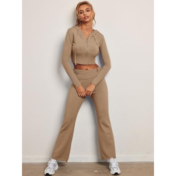 LILLUSORY Cozy Two Piece Sets Women Fall Fashion 2025