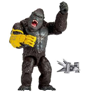 Godzilla x Kong 6” Kong w/B.E.A.S.T. Glove by Playmates Toys