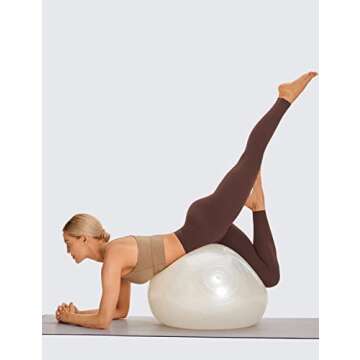 CRZ YOGA Butterluxe High Waisted Lounge Leggings 28'' - Workout Yoga Pants for Women Buttery Soft Taupe X-Small