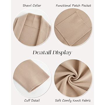 Womens Long Sleeve Maxi Cardigan - Cozy Stylish Layering Essential