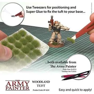 The Army Painter Tufts: Woodland 77 Pcs Terrain Model Kit