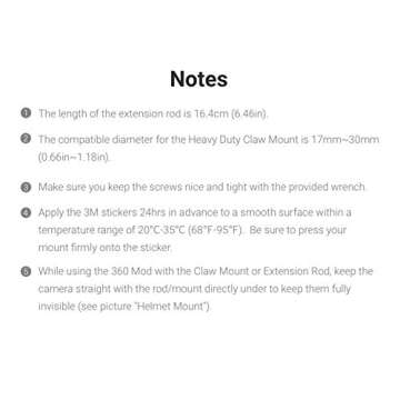 Insta360 Complete Motorcycle Bundle Mounting Kit for ONE X3/X2/X 360 Cameras | Compatible with ONE R/RS, EVO and GoPro 11/10/9/MAX