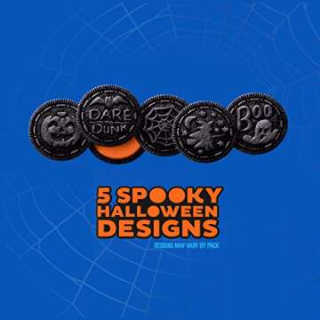OREO Orange Creme Halloween Cookies - 30 Snack Packs