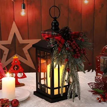 Charming Christmas Lantern for Indoor Outdoor Holiday Decor