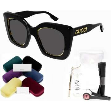 Gucci GG1151S Cat Eye Sunglasses for a Chic Look