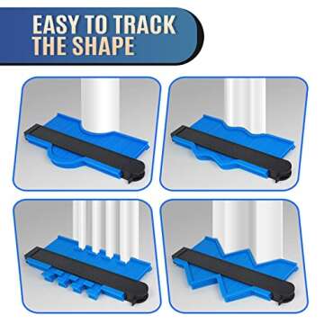 Contour Gauge Profile Tool, Gifts for Men Dad Husband Boyfriend, Anniversary Birthday Gifts for Him,...