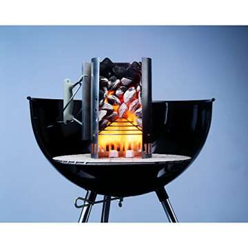 Weber Chimney Starter for Effortless Barbecuing