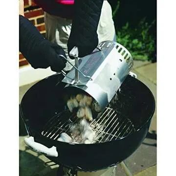 Weber Chimney Starter for Effortless Barbecuing