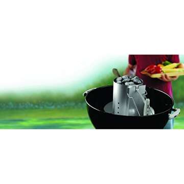 Weber Chimney Starter for Effortless Barbecuing