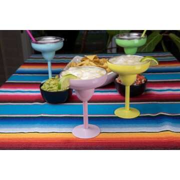 Better Dweller Insulated Margarita Glass with Lid