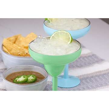 Better Dweller Insulated Margarita Glass with Lid