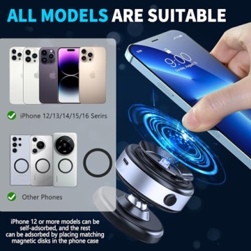 Joyye 360° Rotatable Magnetic Phone Holder for Car