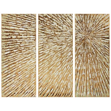 Stunning Hand Painted Triptych Wall Art by Martin Edwards