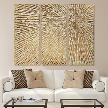 Stunning Hand Painted Triptych Wall Art by Martin Edwards