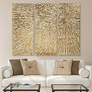 Stunning Hand Painted Triptych Wall Art by Martin Edwards