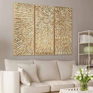Stunning Hand Painted Triptych Wall Art by Martin Edwards