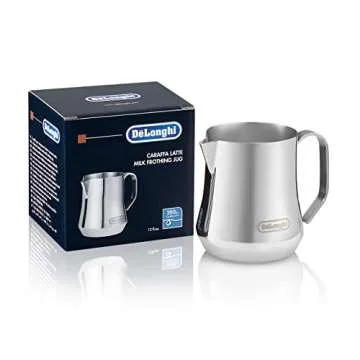 DeLonghi Stainless Steel Milk Frothing Pitcher for DeLonghi Stilosa Manual Espresso Machine