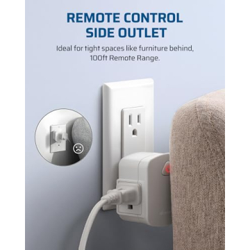 DEWENWILS Remote Control Outlet for Easy Home Access
