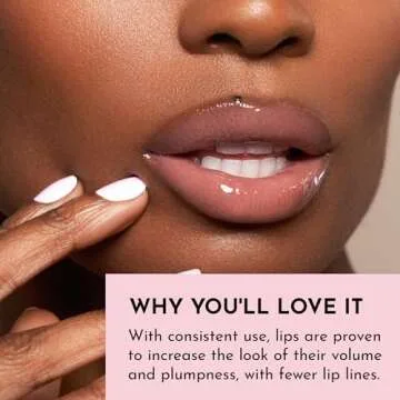 Lawless Women's Forget The Filler Lip Plumper Line Gloss, George, Pink, 0.11 Fl Oz (Pack of 1)