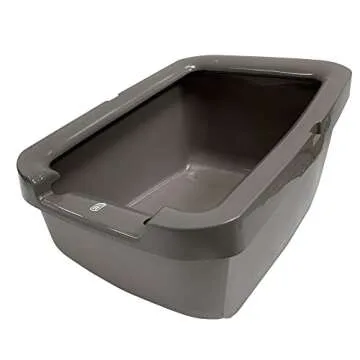 Catit Cat Litter Large Pan, Gray, 58702