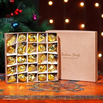 Handcrafted Glass Christmas Ornaments for Festive Decor