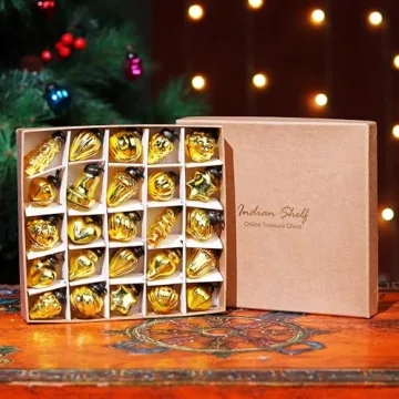 Handcrafted Glass Christmas Ornaments for Festive Decor