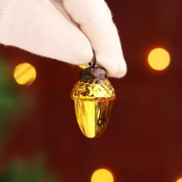 Handcrafted Glass Christmas Ornaments for Festive Decor
