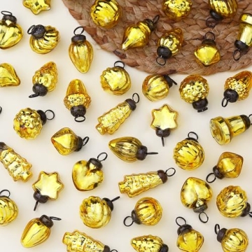 Handcrafted Glass Christmas Ornaments for Festive Decor