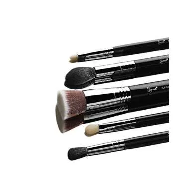 SIGMA Beauty Most Wanted Makeup Brush Set – Set of 5 Favorite Makeup Brushes for Foundation, Highl...