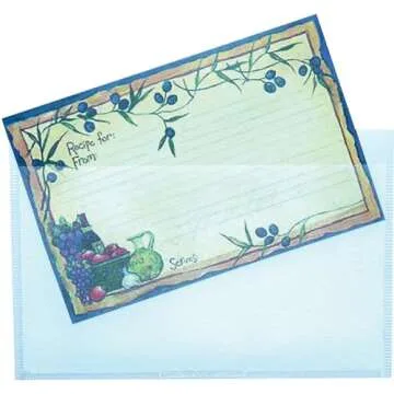 Smead Self-Adhesive Poly Pocket for Index Cards - 100 Pack