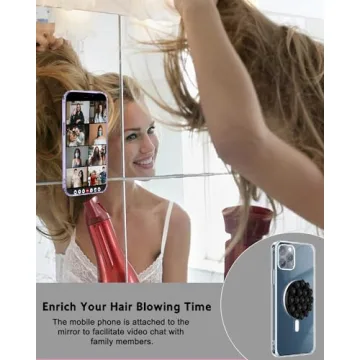 Omee Magnetic Suction Cup Phone Mount for iPhone 15-12