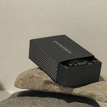 Black Decorative Matches for Stylish Home Lighting | Euperion