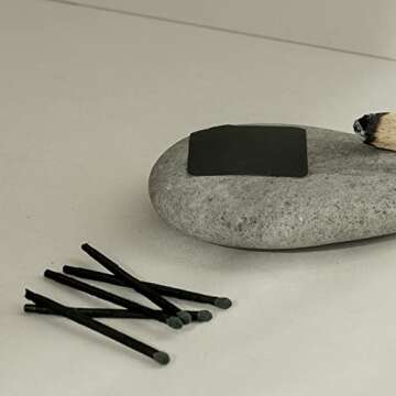 Black Decorative Matches for Stylish Home Lighting | Euperion