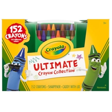 Crayola Ultimate Crayon Box Collection with Glitter & Metallic